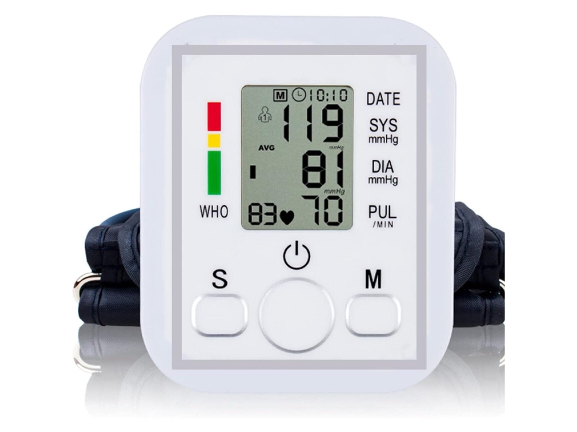 Monitor digital automático de presión arterial en brazos y tecnología Intellisense de alta precisión aseguran lecturas sistólicas