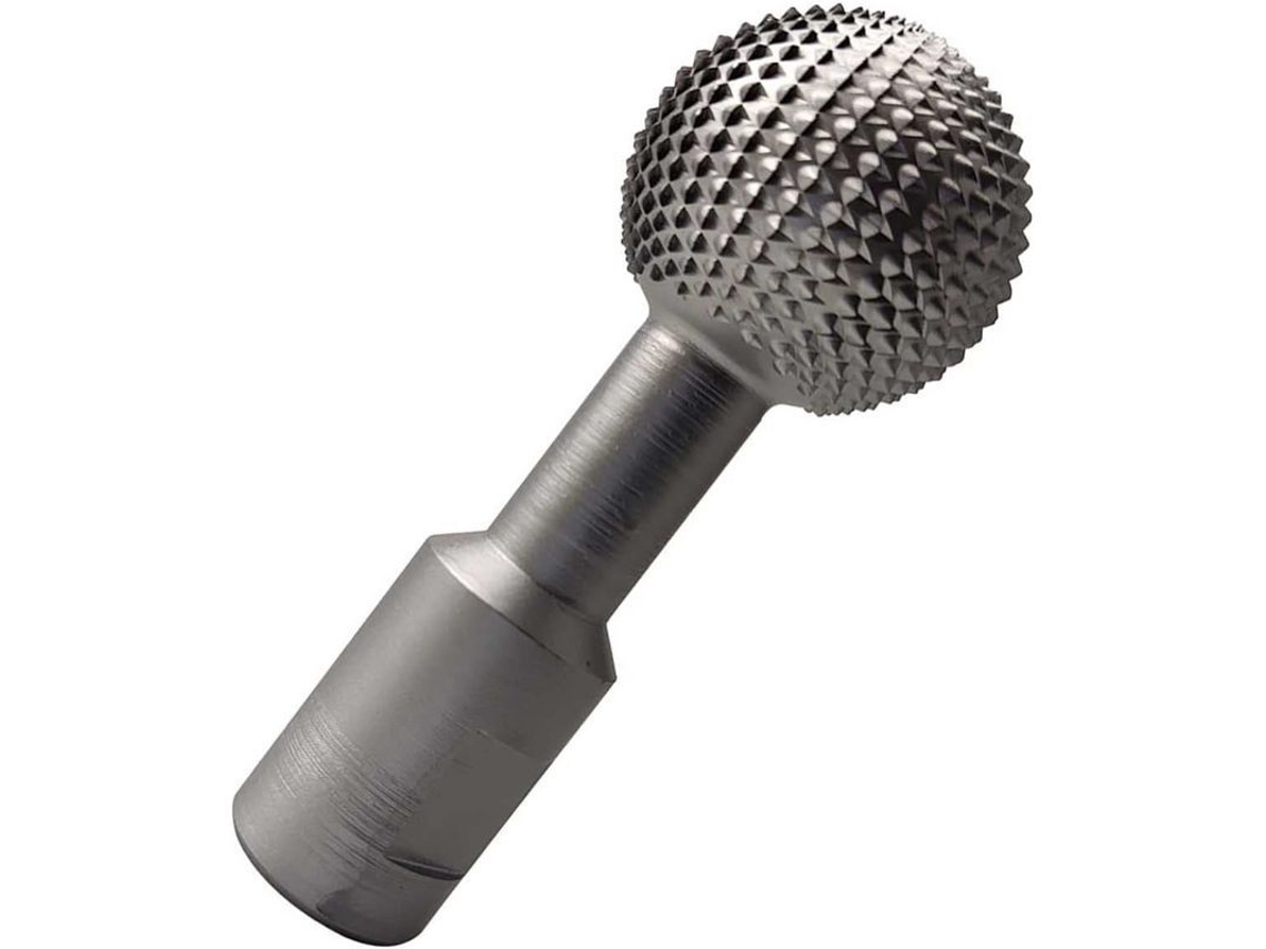 2026-herramienta De Grabado Con Ranura Esférica De Madera 10mm, Broca Rotatoria Esférica Para Taladro, Pulido Y Grabado, Plata