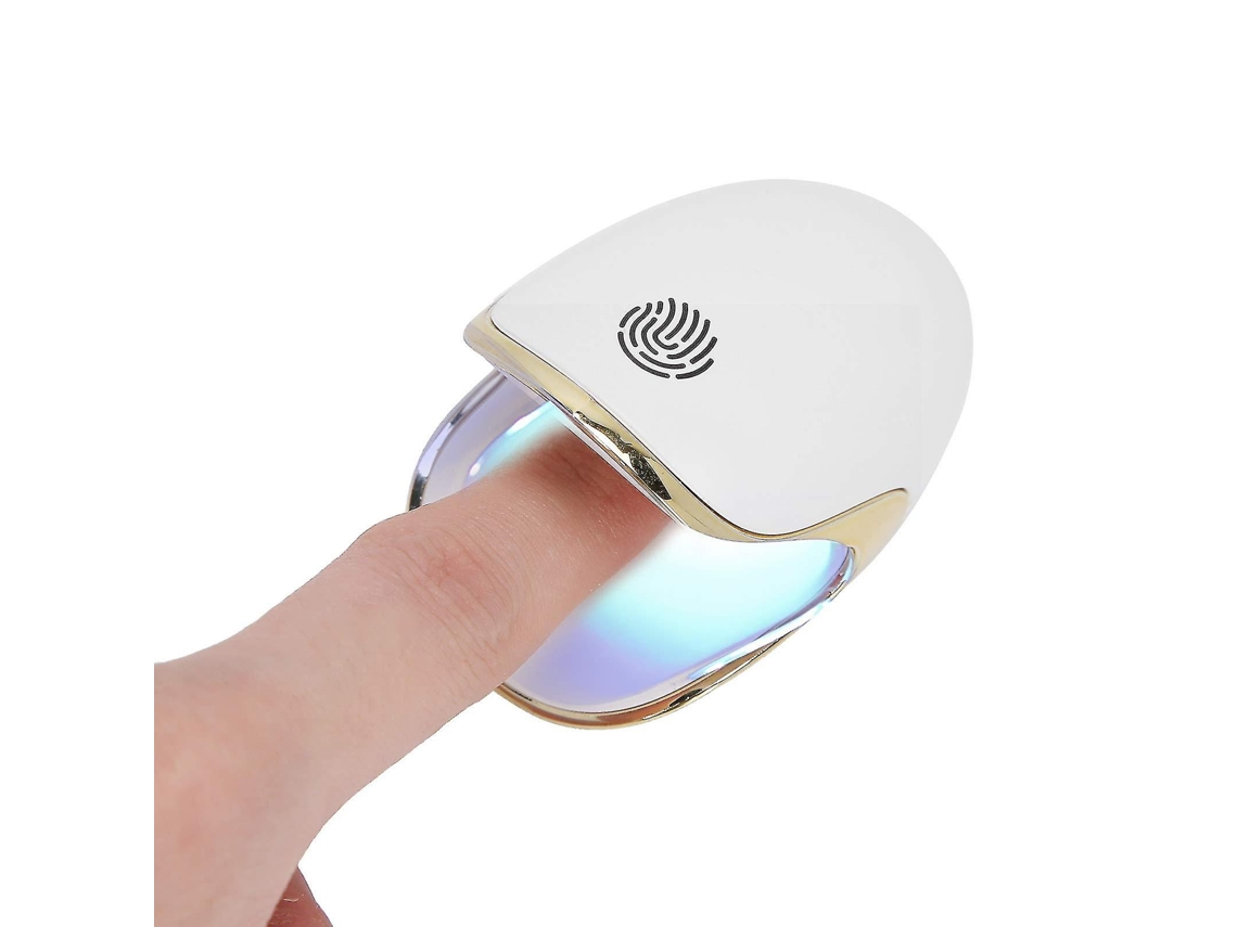 Mini secador de uñas con lámpara LED UV para un dedo, pequeño y portátil para un dedo Ly Ebike
