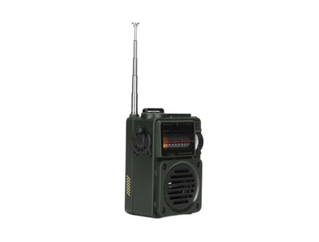 HURRISE Receptor de Radio de Onda Corta Portátil Receptor de Radio de Banda Completa FM MW SW WB Previsión del Sonido del Casete