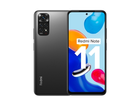 Smartphone XIAOMI Redmi Note 11 16,3 cm (6.43) SIM doble Android 11 4G USB Tipo C 4 GB 128 GB 5000 mAh Gris