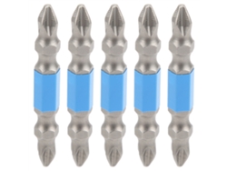 5 Puntas Magnéticas Ph2 De 50 Mm Para Destornillador Eléctrico De Mano.