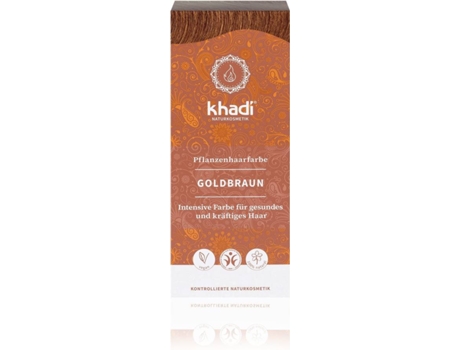 Tinte de Cabello KHADI Vegetal Marrón (100 g)