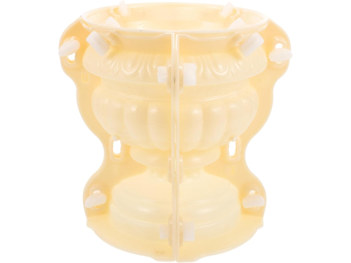 Molde de Plástico Europeo Reutilizable para Macetas, Ideal para Hacer Bonsáis y Suculentas.