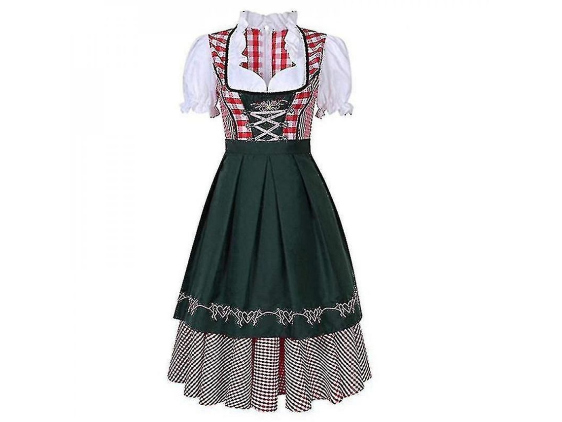 2026-4880-traje Tradicional Oktoberfest Mujer Vestido Con Delantal Para Fiesta De Cerveza Alemán M