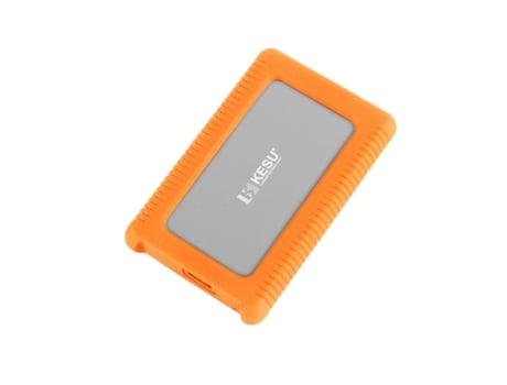 Disco Externo SLOWMOOSE Portátil Personalizado Antivibración Anticaidas Plateado (1TB)