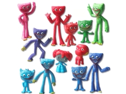 12 Figuras Pvc Personagens De Jogo Sausage Monster Ornamentos Colecionáveis Para Amantes De Jogos