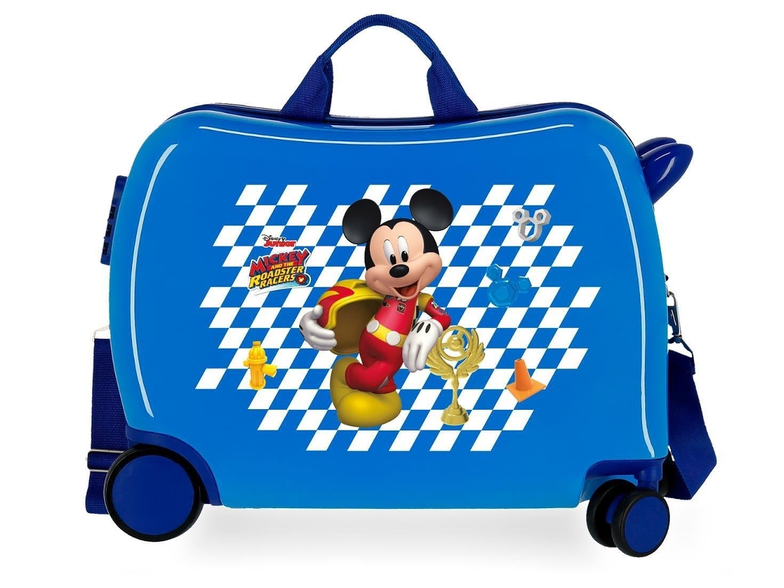 Mala de Viaje DISNEY Good Mood (Azul - 50 x 38 x 20 cm)