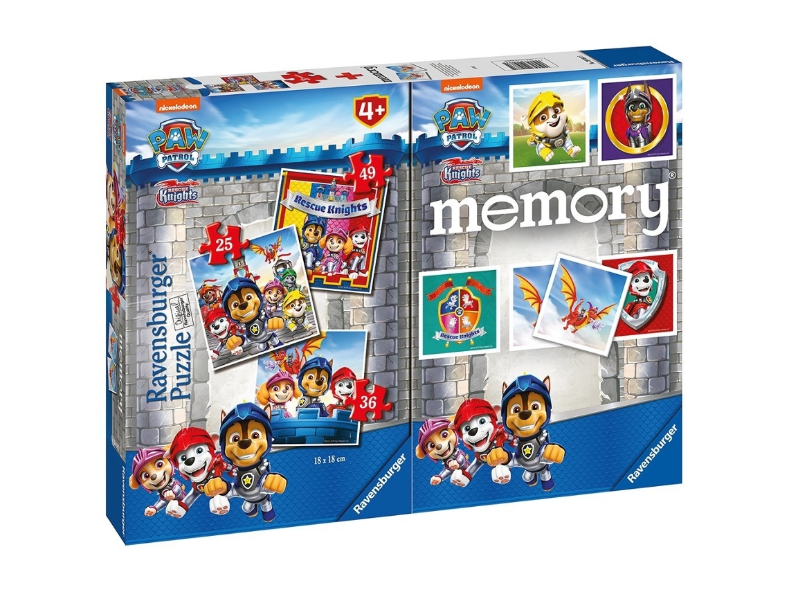 Patrulla Canina Pack Memory Y Puzzle Triple PATRULLA CANINAN