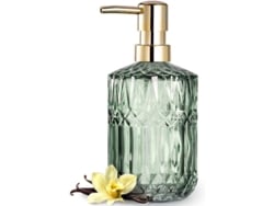 2026-dispensador De Jabón De Vidrio Transparente Con Bomba De Plástico Abs, Color Verde, 12 Oz, Resistente Al Moho, Sin Bpa Ni Plomo