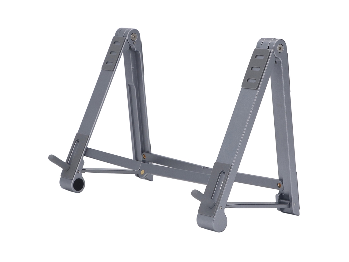 Soporte Para Portátil Plegable Ajustable En Altura Antideslizante Ergonómico Para Teléfono Tablet Portátil Gris