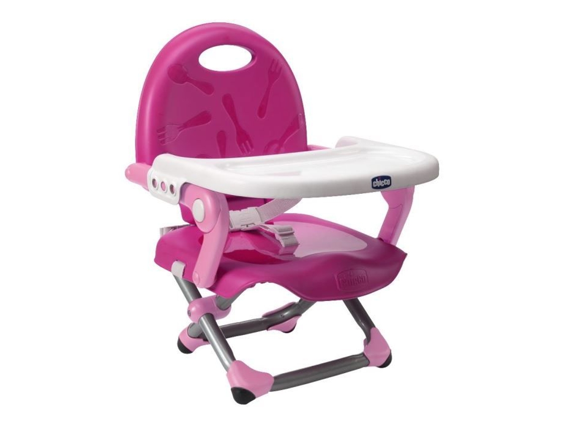 Silla elevadora CHICCO Pocket Snack rosa