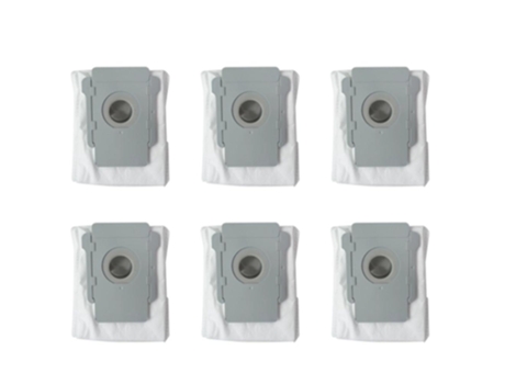 Saco de pó para aspirador de pó 6 peças para irobot roomba i7 i7 + plus e5 e6