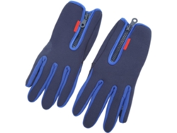 Gants D'hiver Thermiques Coupe-vent Avec Fermeure Éclair Pour Hommes Et Femmes, Course À Pied,