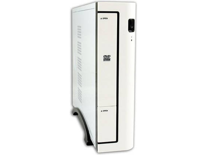 Caja Pc Lcpower lc1370wii blanco carcasa de ordenador metal miniitx 45 2.53.5