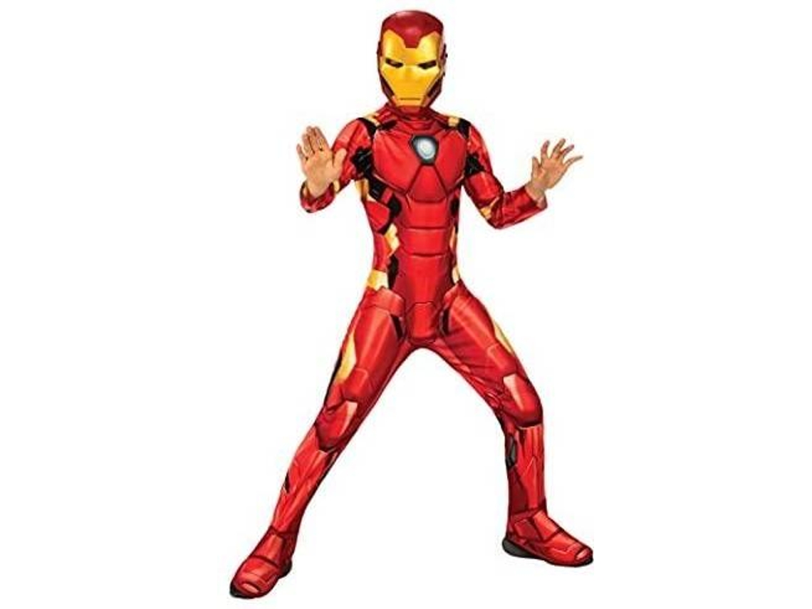 Disfraz de Niño RUBIES Hombre de Hierro (Talla: 7-8 años)