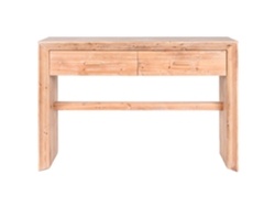 Consola Abeto Mdf Natural 120x40x80cm