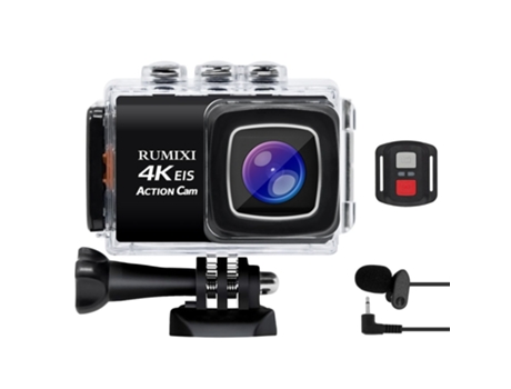 Action Cam SLOWMOOSE HD 4K Función Eis Wi-Fi Integrado