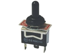 Conector LALIZAS Toggle On Off Mon Negro
