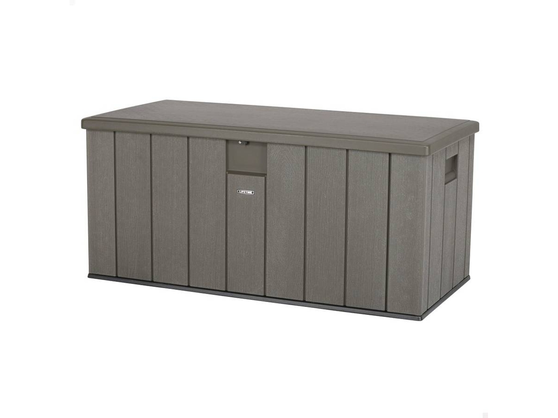 Baúl de Almacenamiento Lifetime Ultrarresistente (Gris - 150 x 72 x 70 cm)