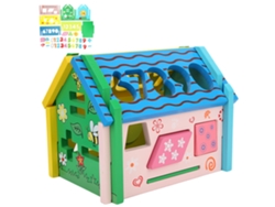 Juguete Educativo De Bloques De Madera Para Niños De 0 A 6 Años Con Juego De Emparejamiento De Formas.