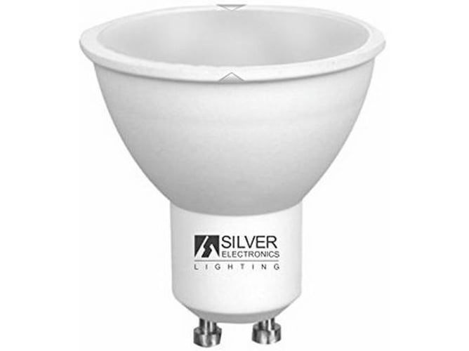 Bombilla Dicróica SILVER ELECTRONICS ECO GU10 4W Luz Cálida