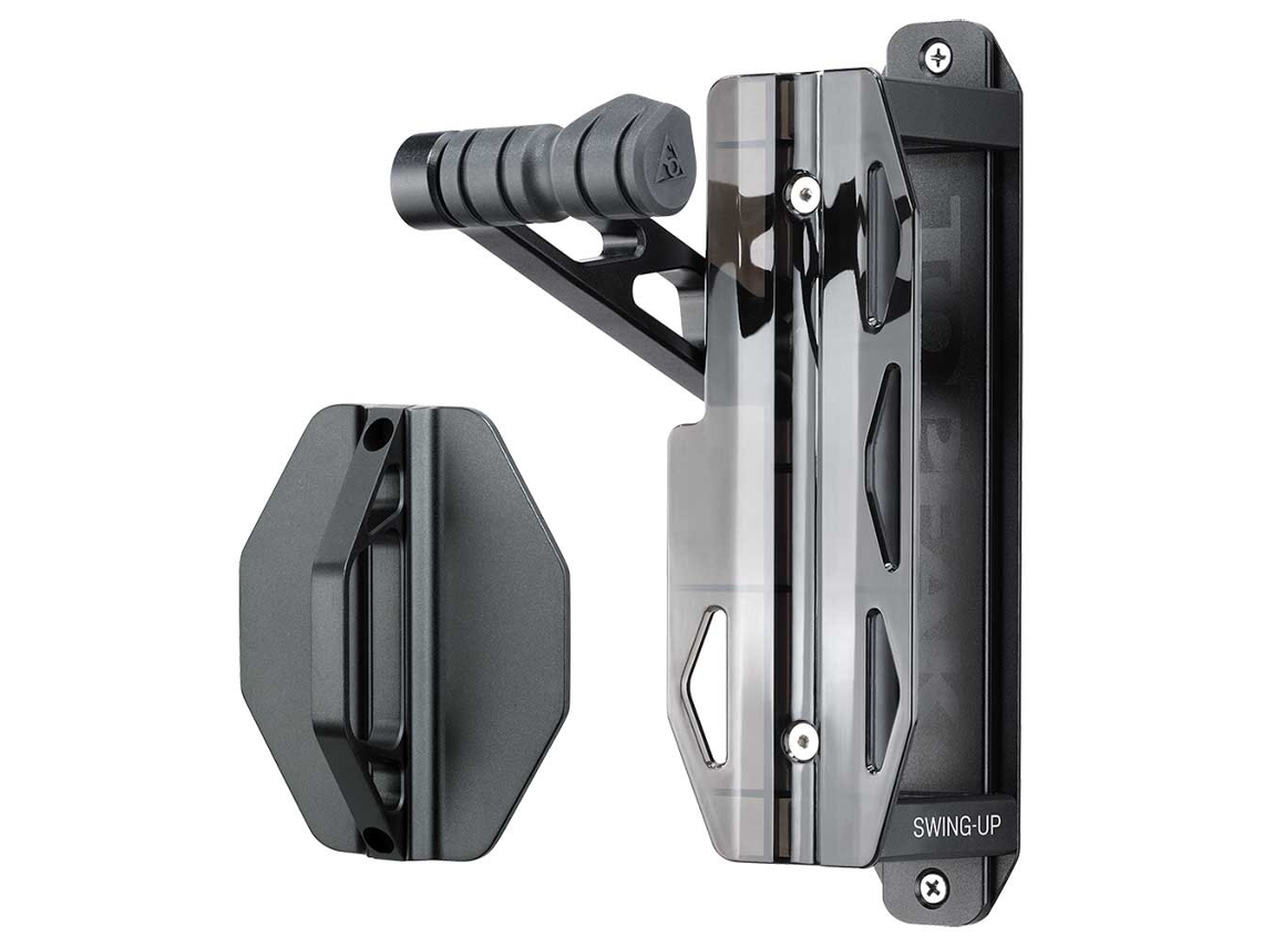 Suporte Parede Bicicleta Swing Up Prateadotopeak