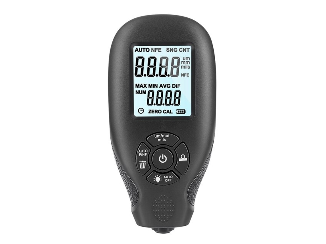 Medidor de Espesor de Película Digital Lcd de Alta Precisión 0-2000Um Hw-300-B