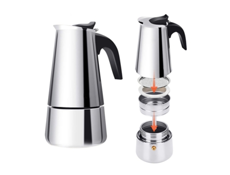 Cafetera de café de acero inoxidable Moka Pot fabricante de café Mocha Espresso Latte Percolorator Brewer Latte Coffee Tools | Cafeteras