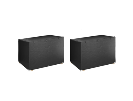 MAISON EXCLUSIVE - Fundas de banco balancín 2 uds 12 ojales PE 215x150x130/150 cm