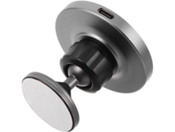Soporte Magnético Para Teléfono De Coche De 15 W Con Cargador Inalámbrico