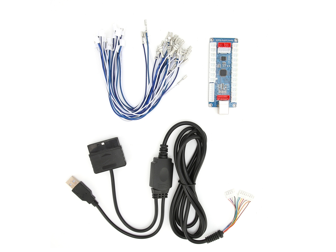 Placa De Circuito Impreso Codificadora De Control Arcade Zoro Para Raspberry Pi, Pc, Ps2, Ps3