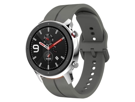 Correa Smartwatch para Amazfit GTR 4 Pro Silicona Loop 22mm (Gris Oscuro)