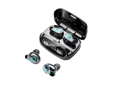 Auriculares Bluetooth inalámbricos verdaderos M32 con micrófono interno negro VEANXIN