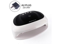 Secador de Esmalte Doble con Lámpara UV T2 72W para Manos y Pies con 36 LEDs para Uñas de Gel, Manicura, Diseño de Uñas, Secado con Lámpara Ly Ebike