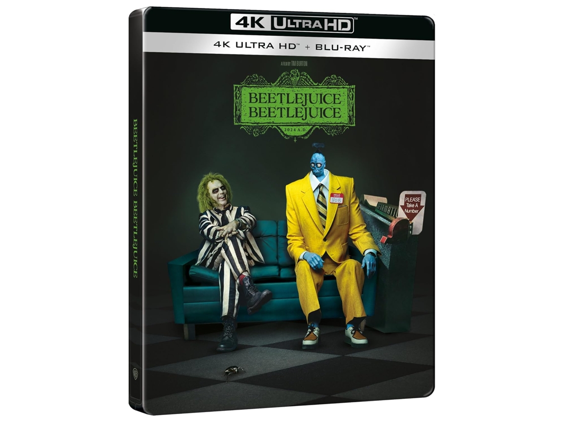 Beetlejuice Beetlejuic (4k Ultra Hd) (steelbook) / Bitelchús WARNER BROS. GAMES (2024)