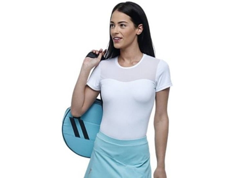 Camiseta de Mujer DROP SHOT Fenicia Tenis Blanco (S)