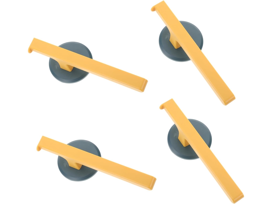 Juego de 4 toalleros, instalación sin taladros, ganchos de pared Gokoco