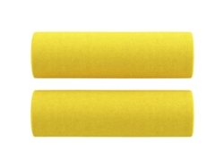 Maison Exclusive - Juego De Sofás Con Cojines 2 Piezas Tela Amarillo Claro