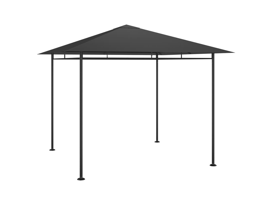 Cenador VIDAXL Antracita Tela (3x3x2,7 m)