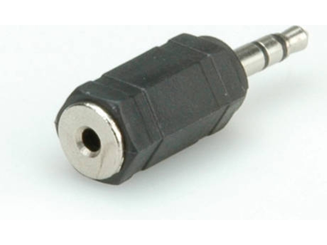 Cabo de Áudio ROLINE (Jack 3.5mm - Jack 2.5mm - Negro)