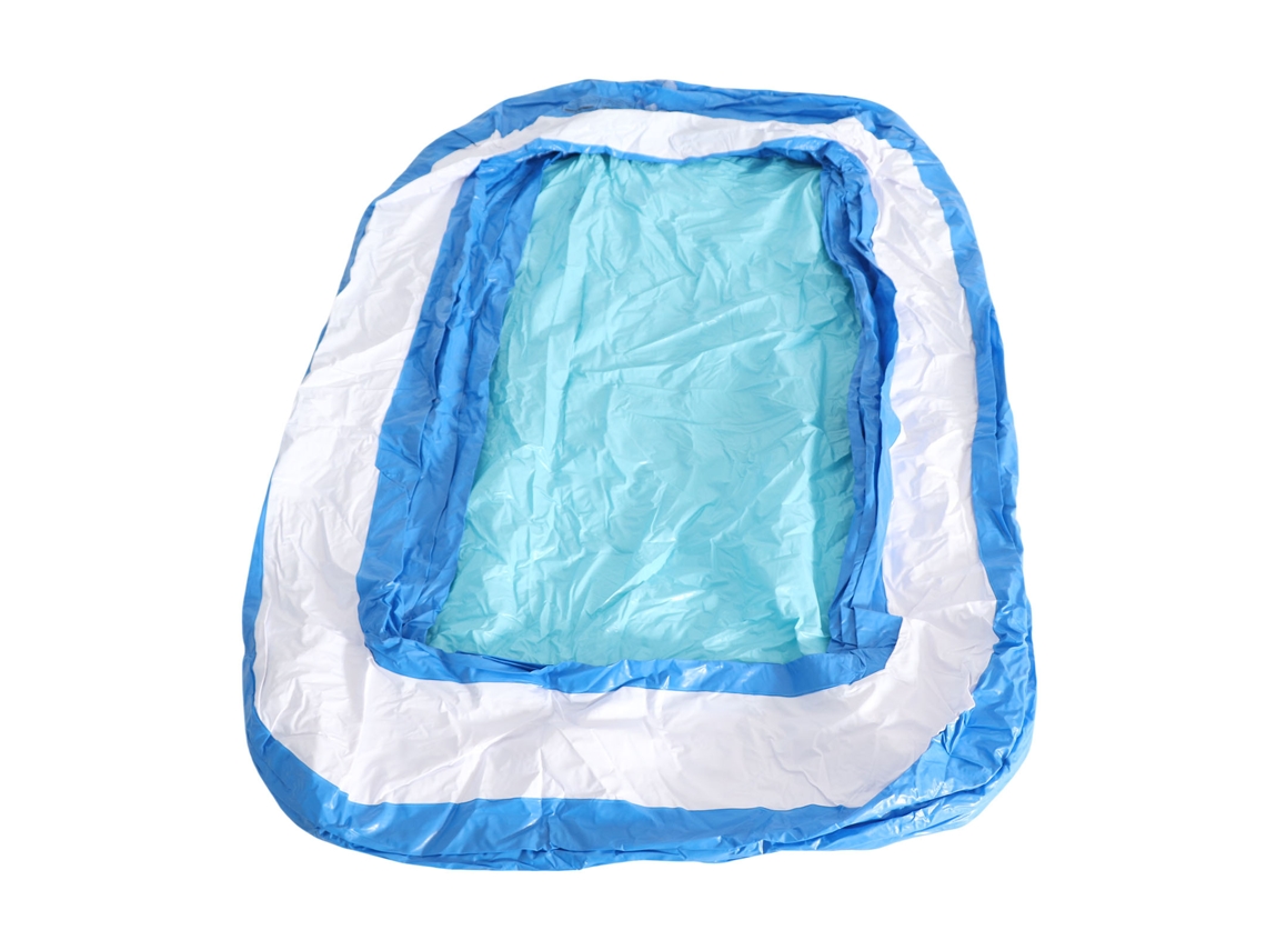 Piscina hinchable de PVC grueso para uso familiar, inflado rápido.