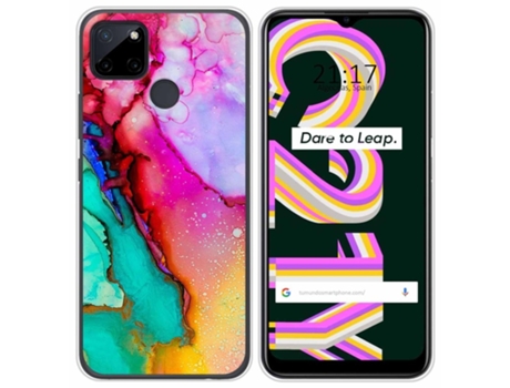 Carcasa Realme C21Y / C25Y TUMUNDOSMARTPHONE Dibujos Multicolor