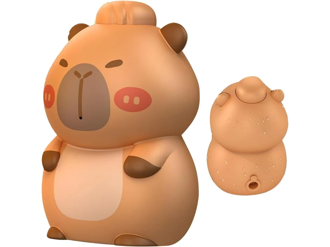 Capibara juguetes, mochilas y libros
