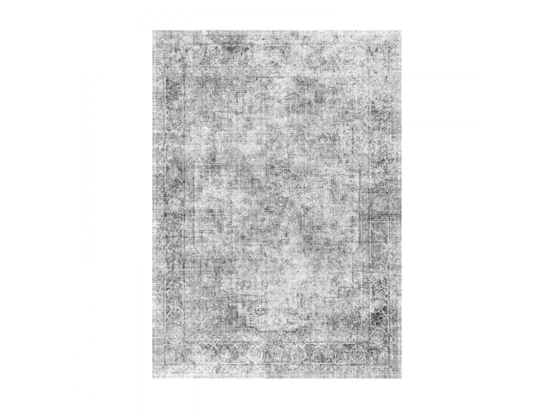 Alfombra Bohemia Gris 1829x2743mm Lavable, Antideslizante y de Fácil Mantenimiento Tekmaquinas