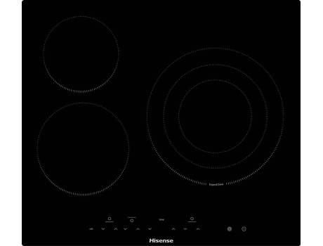 Hisense E6322c placa vitrocerámica de 3 fuegos