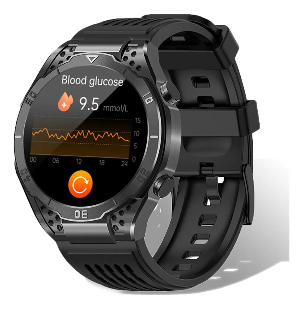 Reloj inteligente para medir la glucosa en sangre y el ácido úrico