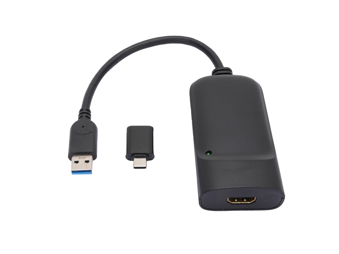 Adaptador USB 3.0 HDMI LAXISCREED 2K HD