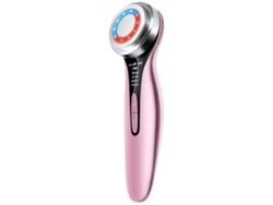 Dispositivo de belleza ultrasónico multifuncional, masajeador facial con luz LED roja y azul, terapia antiarrugas USHION
