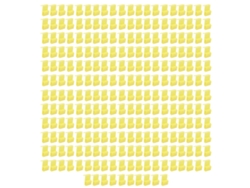 210 conectores de cable de bloqueo rápido, empalme de terminales eléctricos, crimpado a presión, color amarillo.